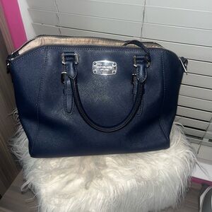 Chic Navy Blue Michael Kors Bag